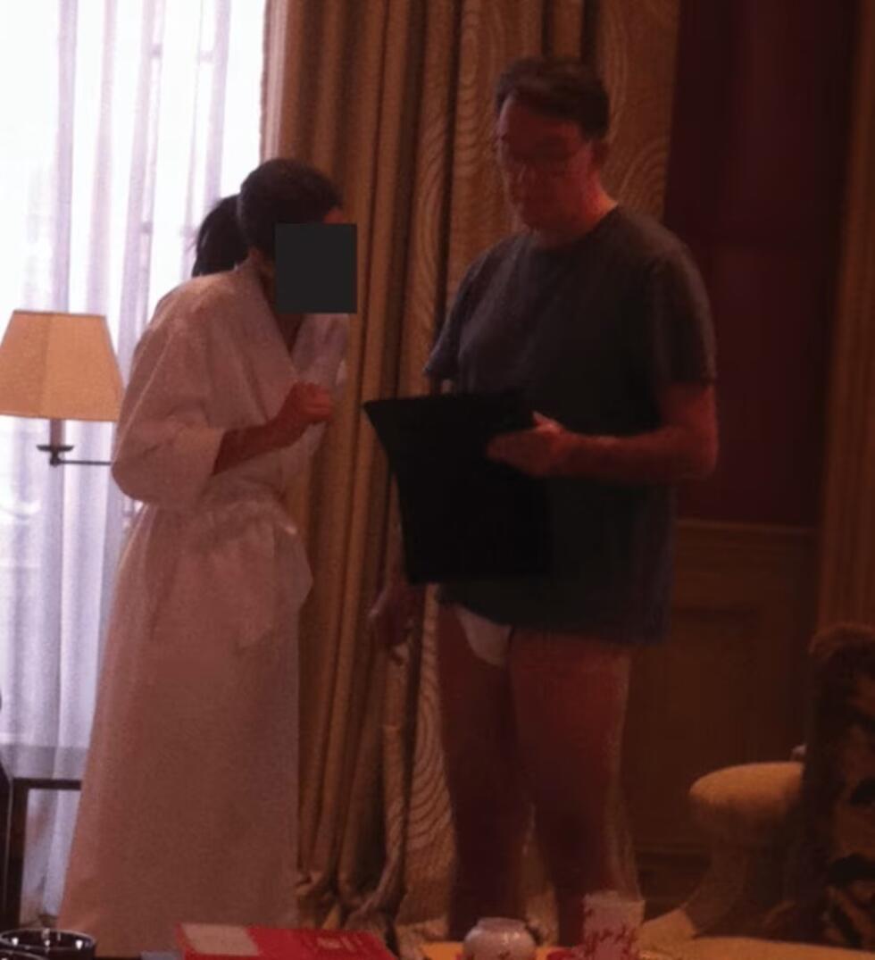 Photo non datée de Peter Mandelson révélée par le ministère américain de la Justice lors de la publication de trois millions de documents, le 30 janvier 2026