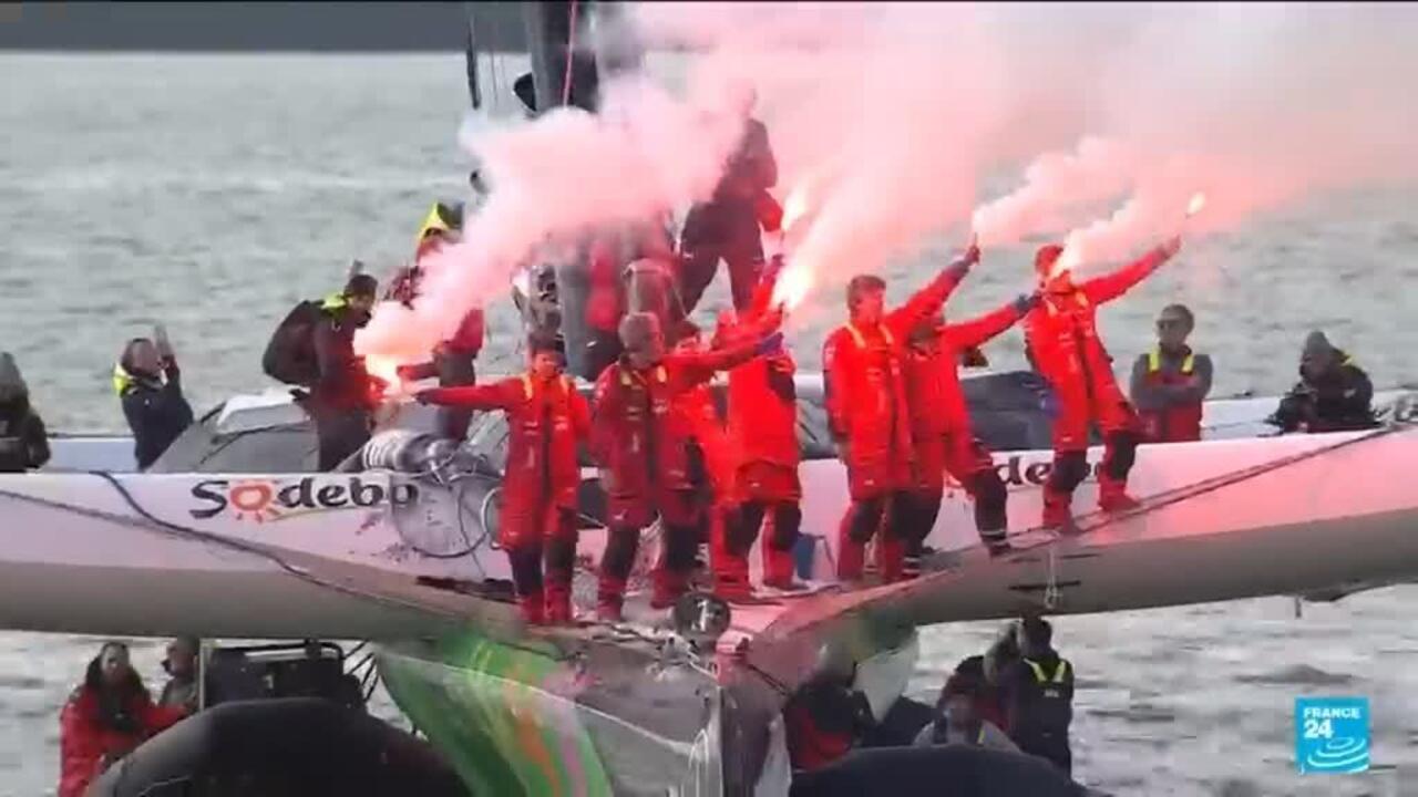 Record du tour du onde à voile battu par Thomas Coville et son équipage