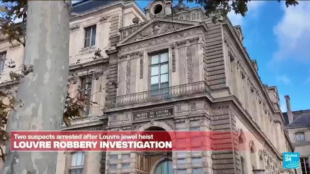 Two suspects arrested in Louvre jewellery heist
