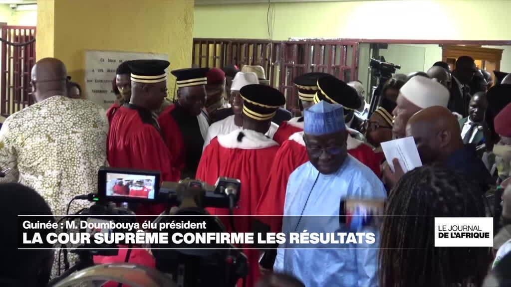 Guinée, la Cour suprême confirme la victoire de Mamadi Doumbouya à la présidentielle
