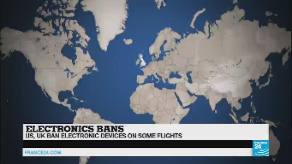 US, UK restrict carryon electronics on flights from some Muslim