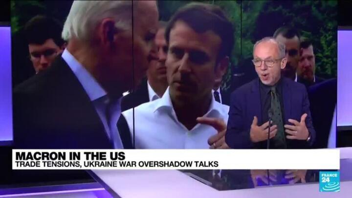 Biden, Macron ready to talk Ukraine, trade in state visit