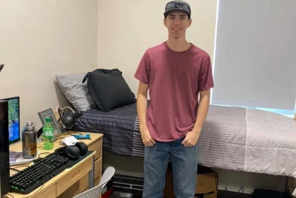 The original photo of Tyler Robinson.