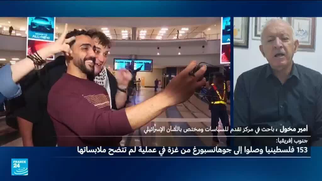 هل سهلت إسرائيل خروج طائرة فلسطينيين نحو جنوب أفريقيا؟