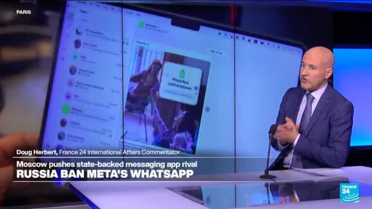 Russia fully blocks WhatsApp, intensifying it's 'crackdown on free expression'