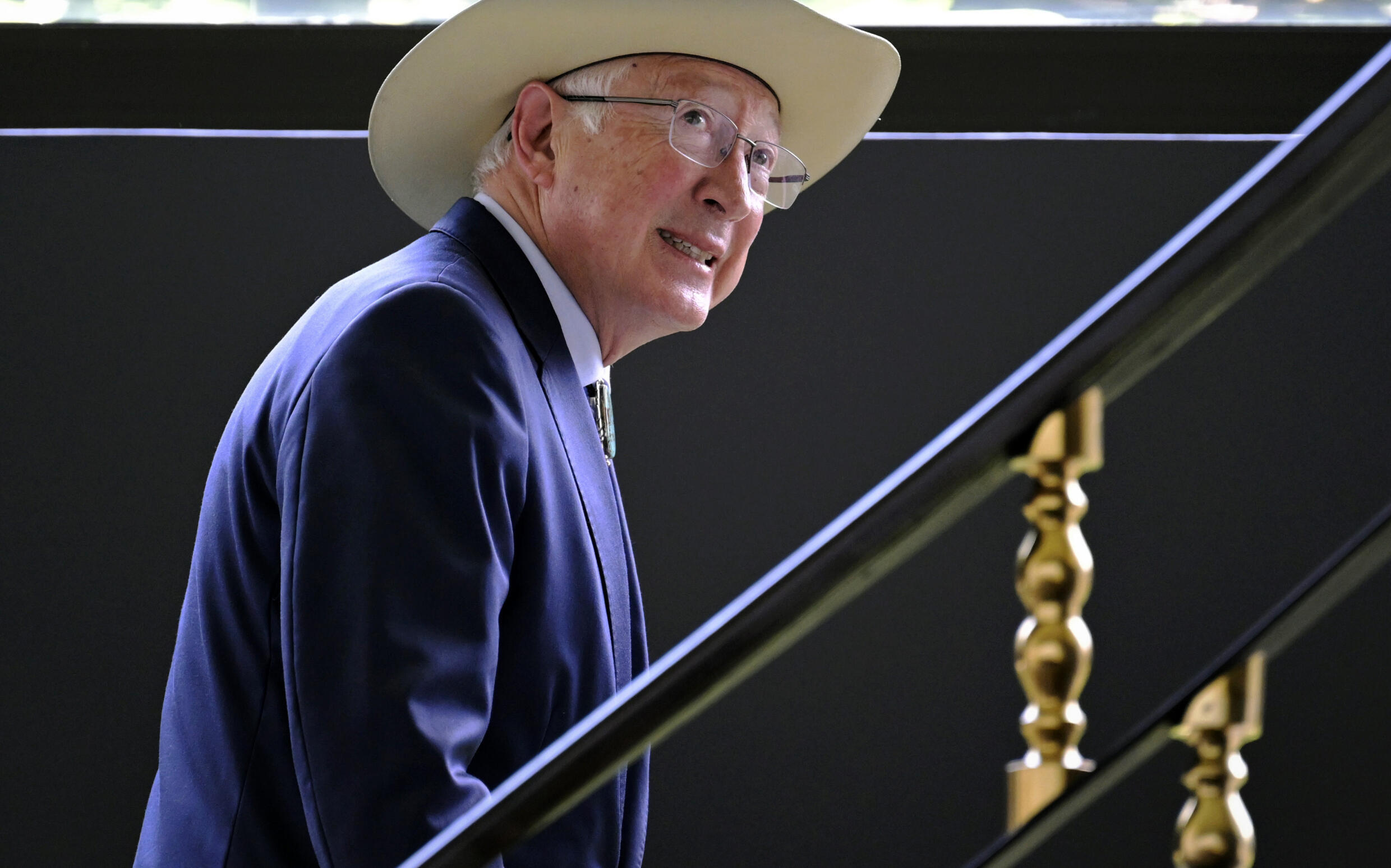 L'ambassadeur des Etats-Unis au Mexique, Ken Salazar, à Mexico le 16 août 2024