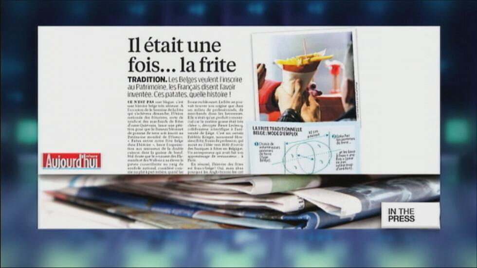 Who invented the (French) fry? In the press