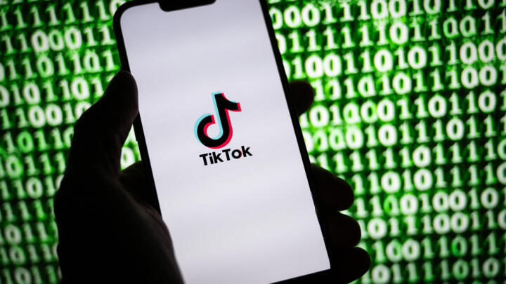This illustration photograph taken on October 30, 2023, shows the logo of TikTok, a short-form video hosting service owned by ByteDance, on a smartphone in Mulhouse, eastern France.