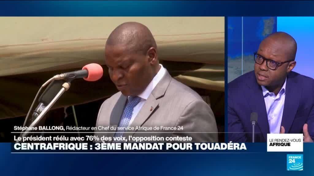 Centrafrique : troisième mandat pour Touadéra, réélu avec 76% des voix, l'opposition conteste
