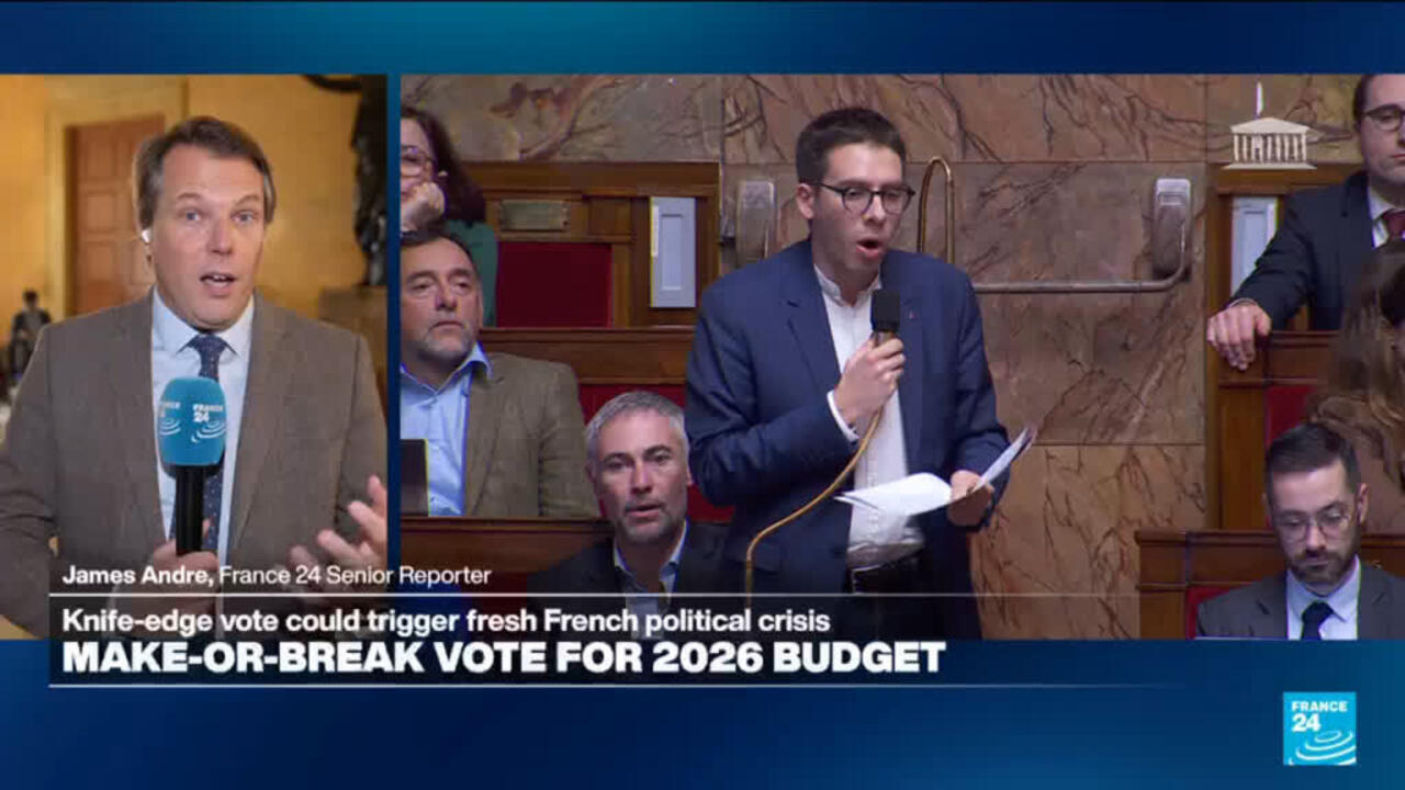 France faces pivotal budget vote amid deep political divisions