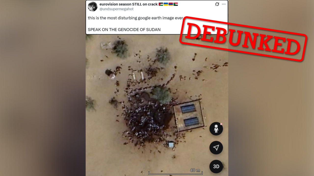 How a satellite image allegedly showing atrocities in Sudan was misinterpreted
