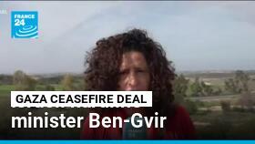 Hardline minister resigns from Netanyahu's govt over Gaza ceasefire