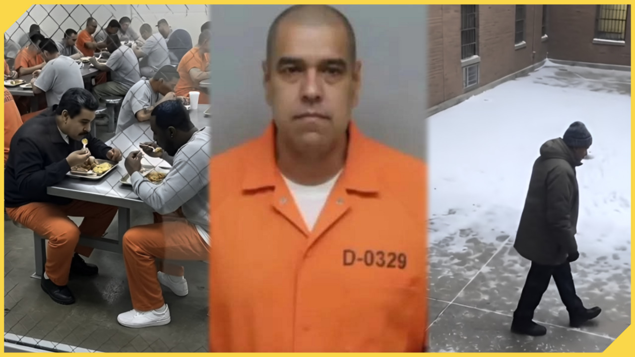 ¿Son reales las imágenes que muestran a Nicolás Maduro en la prisión de  Nueva York?