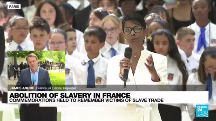 France commemorates the abolition of slavery