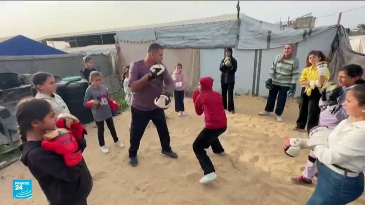 فتيات من غزة يتدربن على الملاكمة لتضميد جراح الحرب