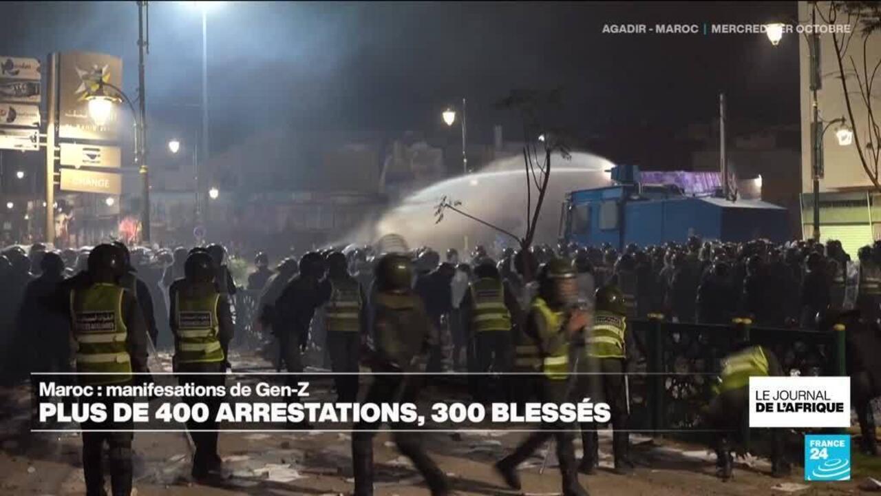 Plus de 400 interpellations et près de 300 blessés au Maroc