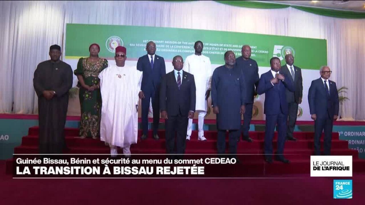 Sommet ordinaire de la CEDEAO : la transition de la junte Bissau guinéenne rejetée