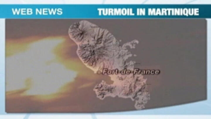 Turmoil in Martinique, the Web reacts
