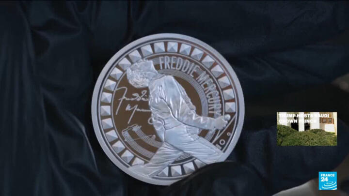 New coin honours Queen front man Freddie Mercury