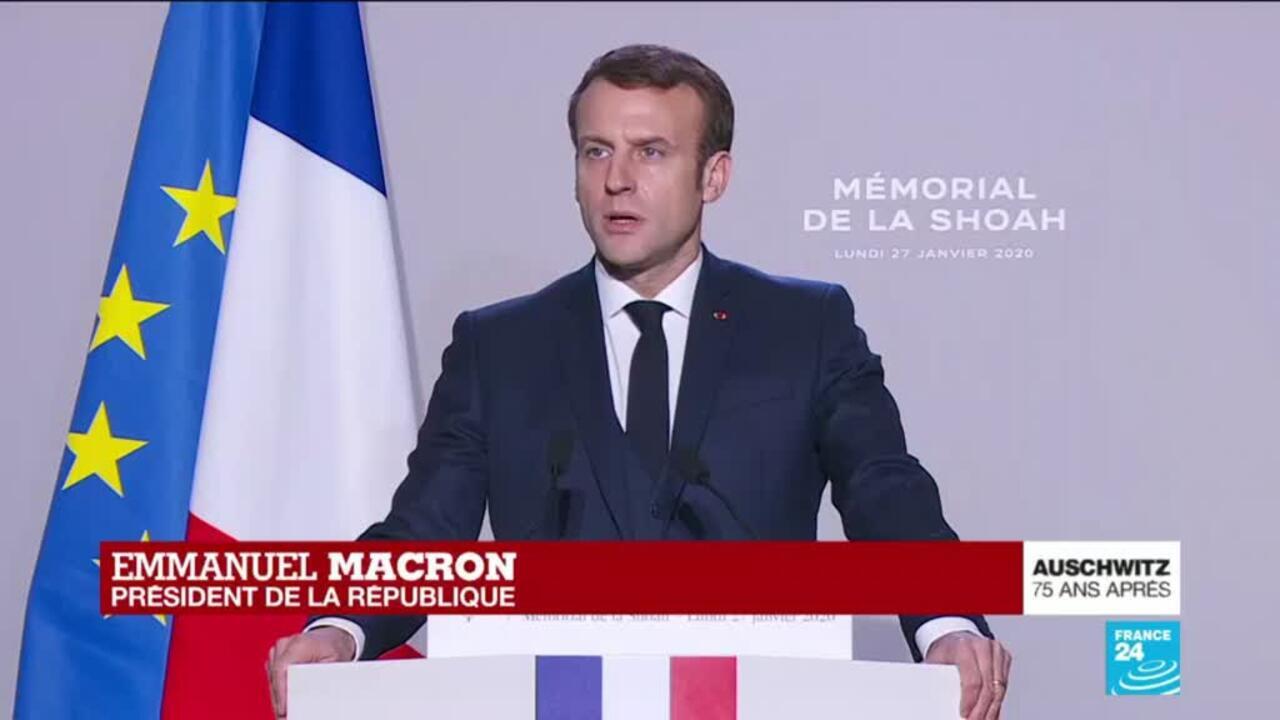 Replay Le Discours D Emmanuel Macron Pour Les 75 Ans De La Liberation D Auschwitz France 24