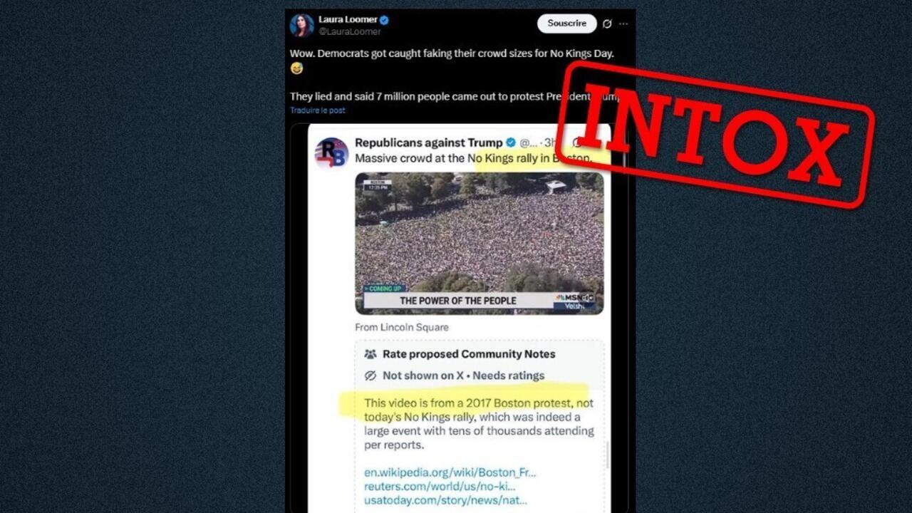 Manifestation anti-Trump : l’erreur d’une Note de la communauté rédigée par IA sème le trouble