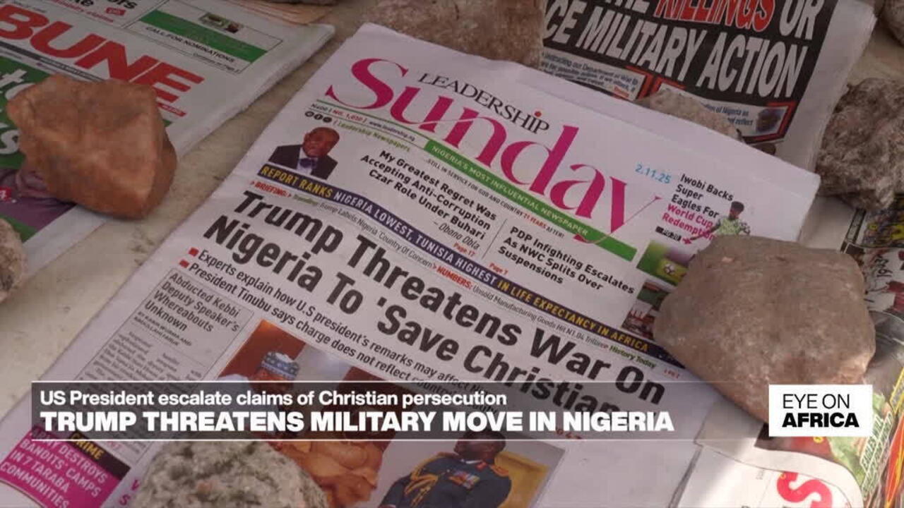 Trump threatens Nigeria with U.S. military action amid claims of Christian persecution