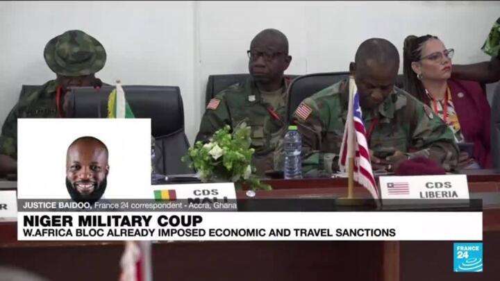 ECOWAS force ready to intervene in Niger 'anytime the order is given'