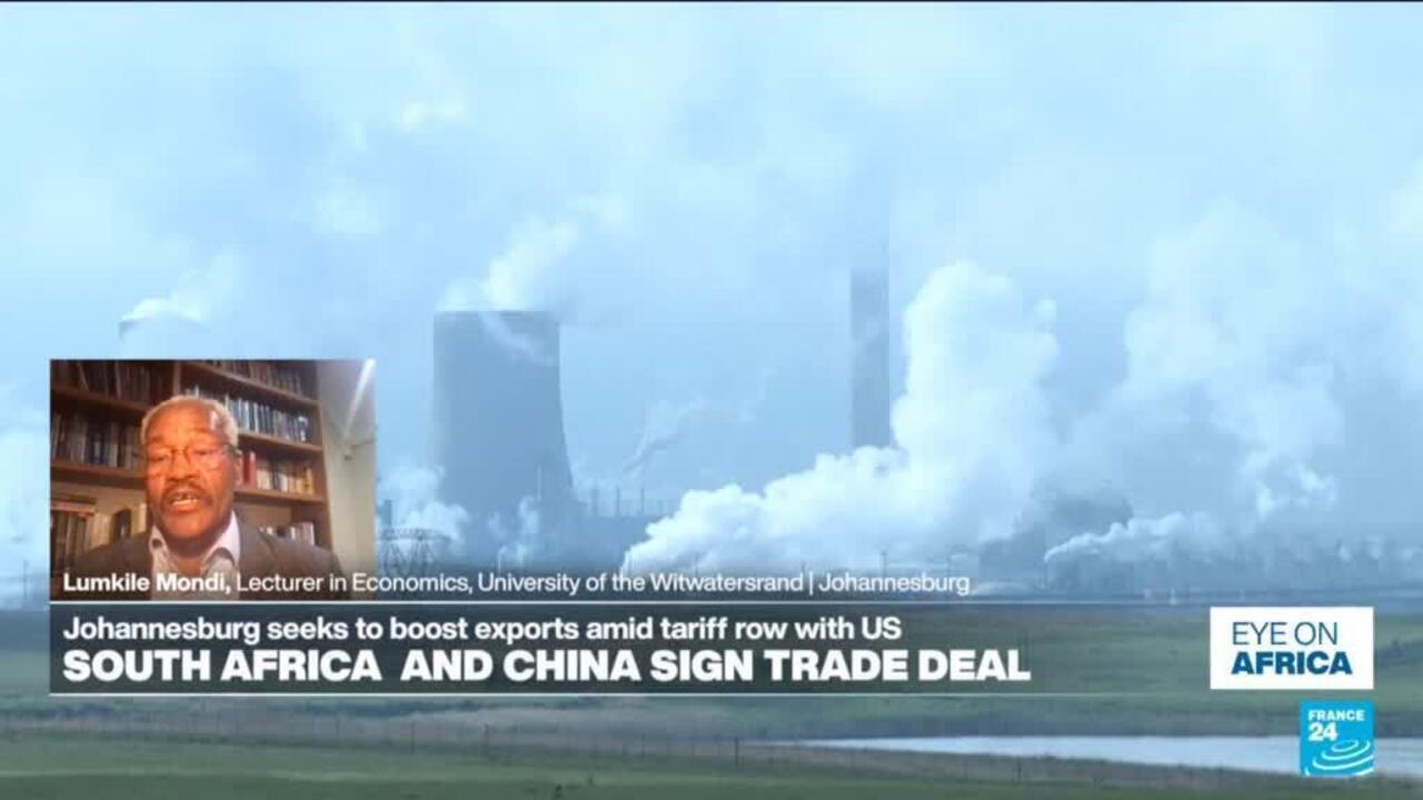 South Africa and China sign trade deal amid tariff row with the US