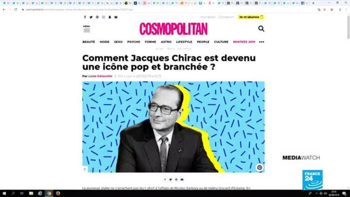 President and cult figure Jacques Chirac is remembered online