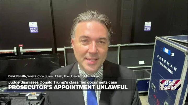 Federal judge dismisses classified documents case against Trump on technicality