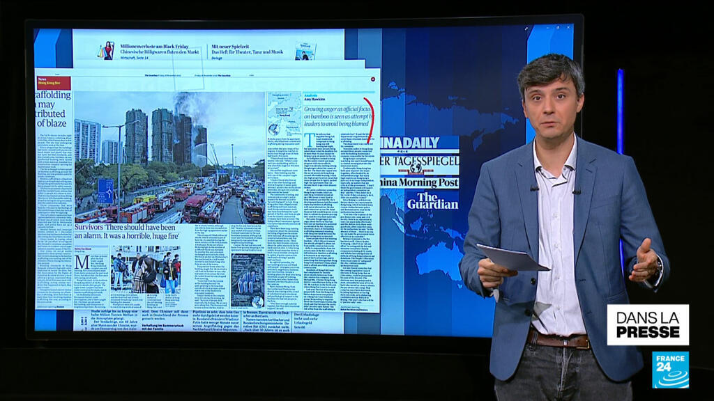 Incendie à Hong Kong : l'échafaudage de la discorde