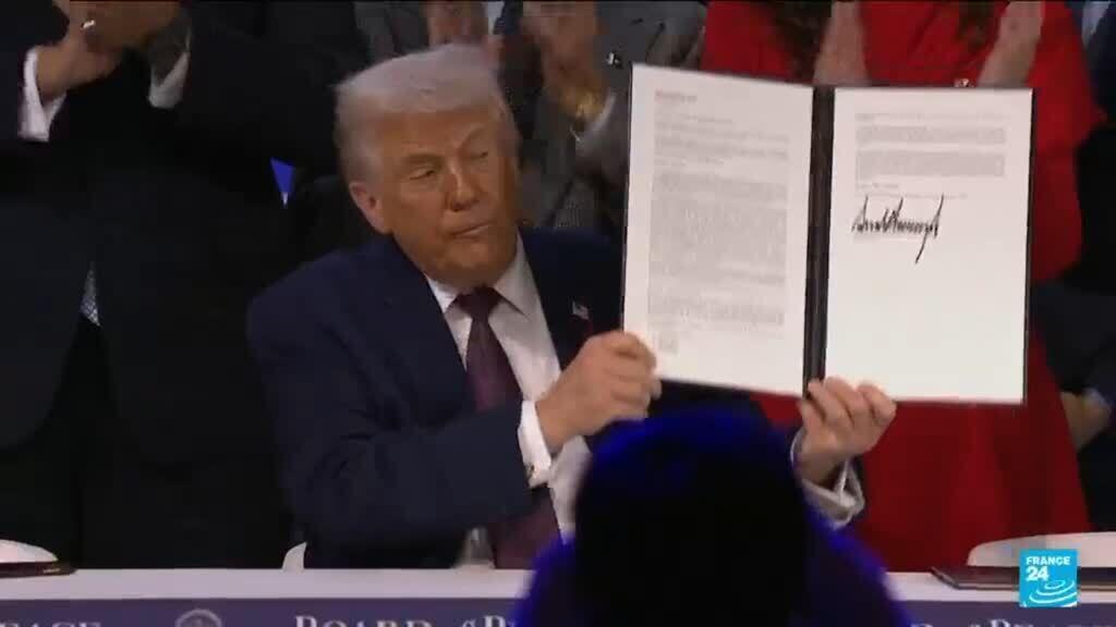 Donald Trump a officiellement inauguré son "Conseil de paix"