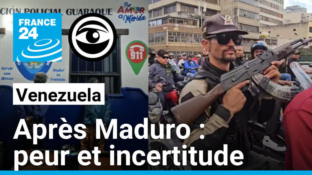Venezuela : des habitants témoignent du climat de peur et d'incertitude après la chute de Maduro