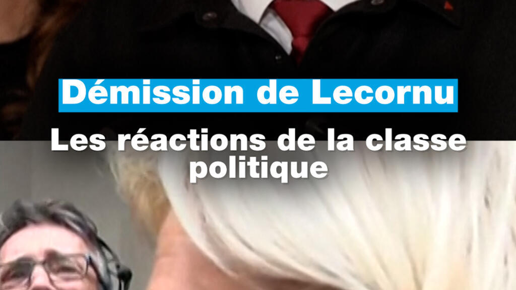 Démission de Lecornu : réactions de la classe politique française