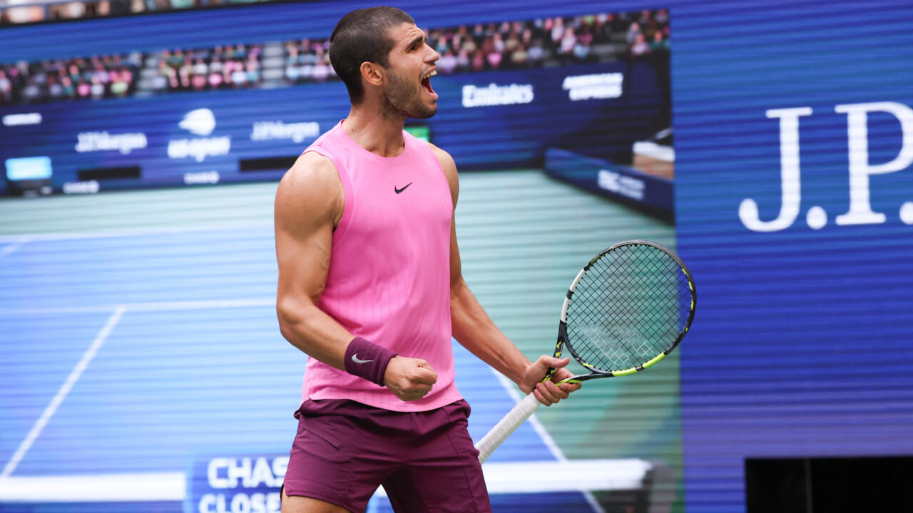 Alcaraz smashes Djokovic to head for blockbuster US Open final against Sinner