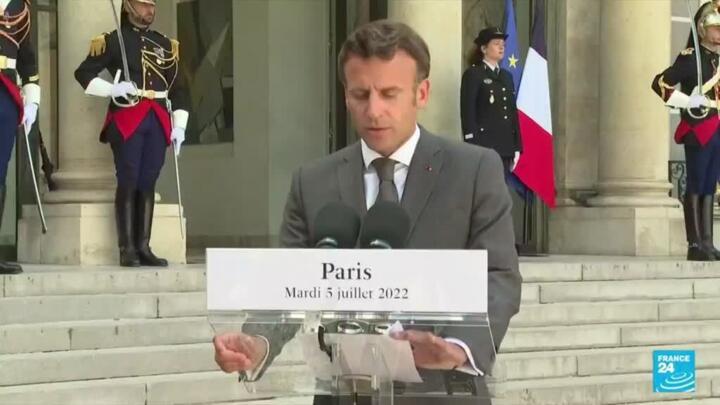 France's Macron says the nuclear deal with Iran must succeed