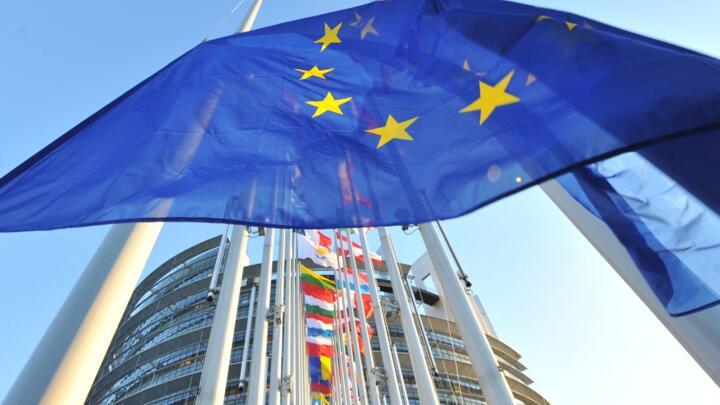 European flags fly in front of the European Parliament in the northeastern French city of Strasbourg on January 16, 2012, on the eve of the first session of the year and the election of the new EU Parliament president to succeed former Polish Prime Minister Jerzy Buzek.