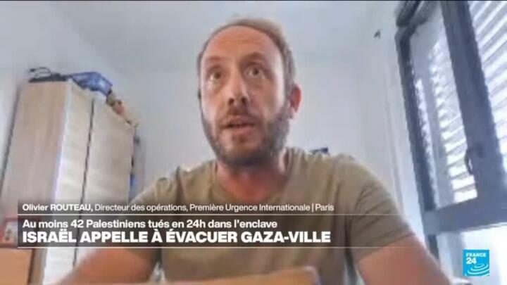 Gaza-ville : l'armée israélienne appelle la population à quitter les lieux