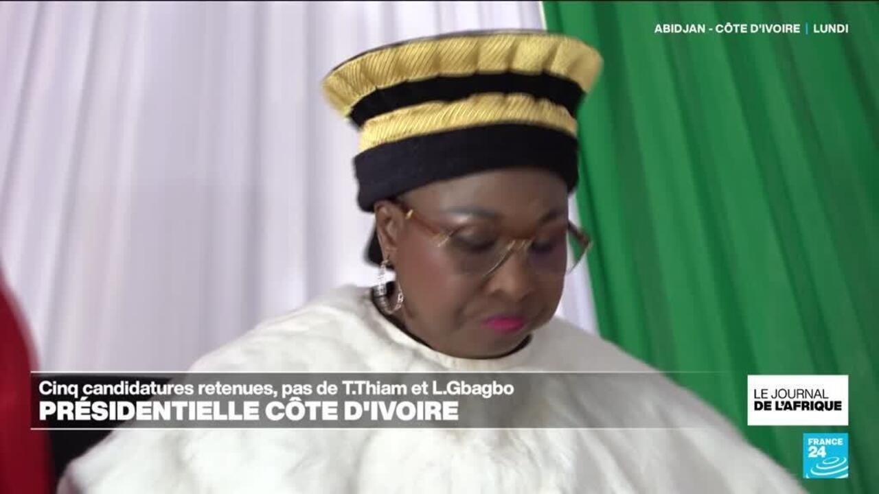 Côte d'Ivoire : les candidatures de Laurent Gbagbo et Tidjane Thiam ont été définitivement rejetées