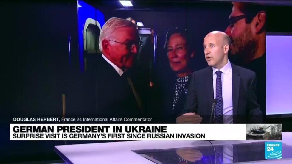German President in Ukraine a 'damage control mission' France 24