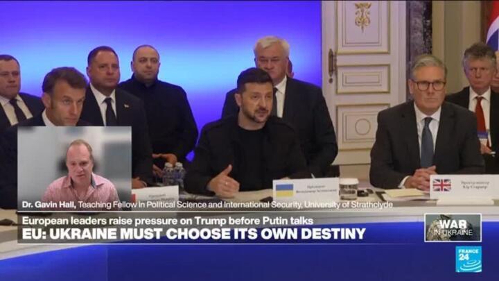 'Ukraine doesn't have much room for manoeuvre': EU makes appeal to Trump ahead of talks with Putin