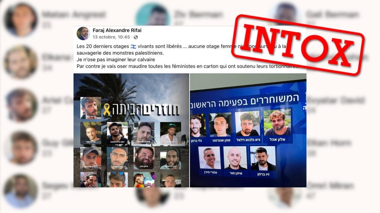 Le Hamas accusé de n’avoir libéré aucune femme otage vivante : pourquoi c’est faux