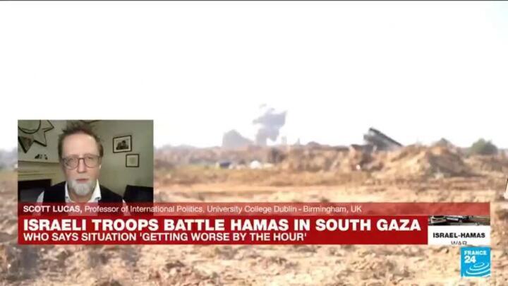 'We're now witnessing an open-ended Israeli war upon Hamas but also upon civilians in Gaza'
