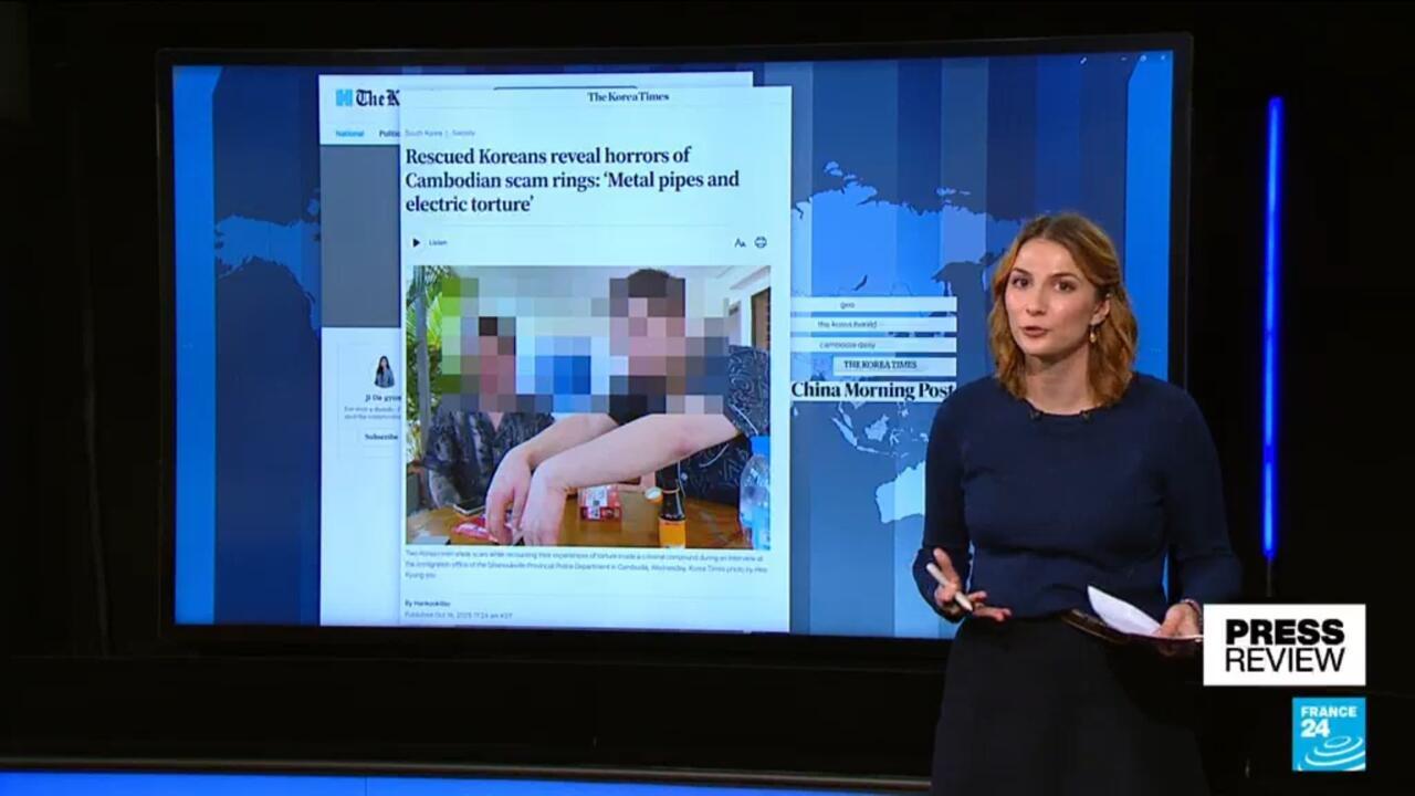 South Koreans 'held captive and forced to work' in Cambodian scam centres