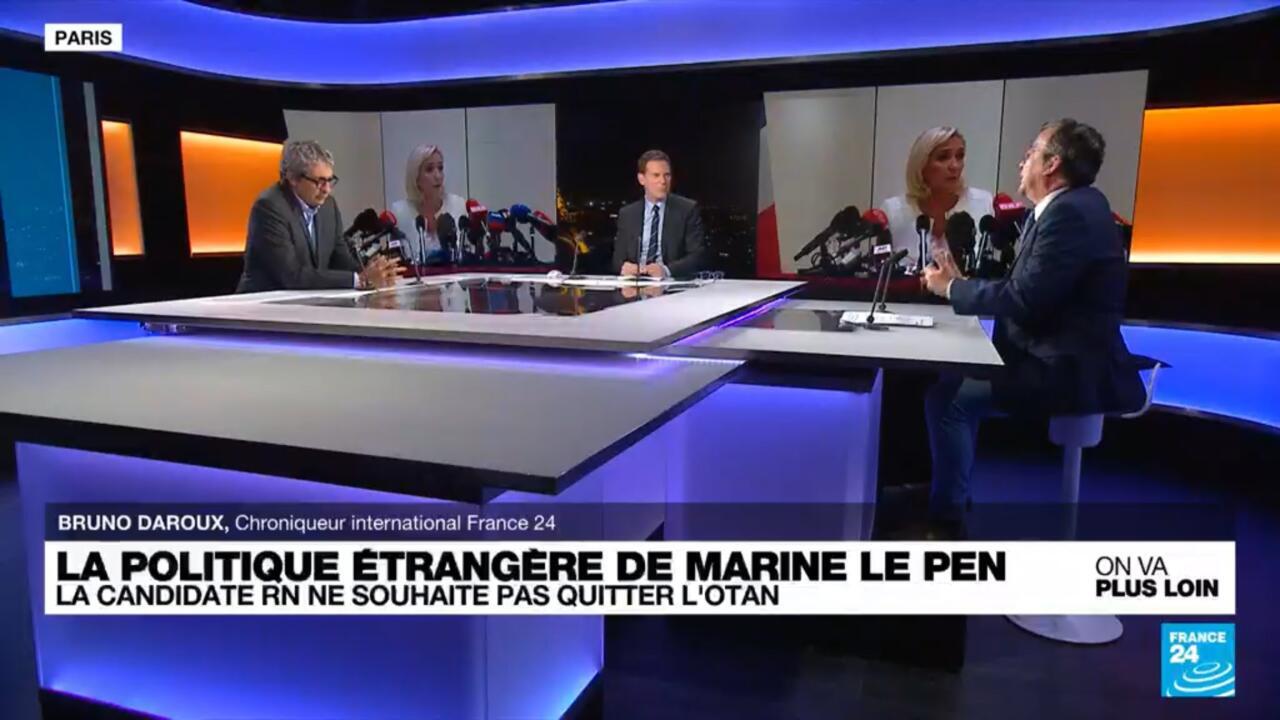 Marine Le Pen la question russe On va plus loin