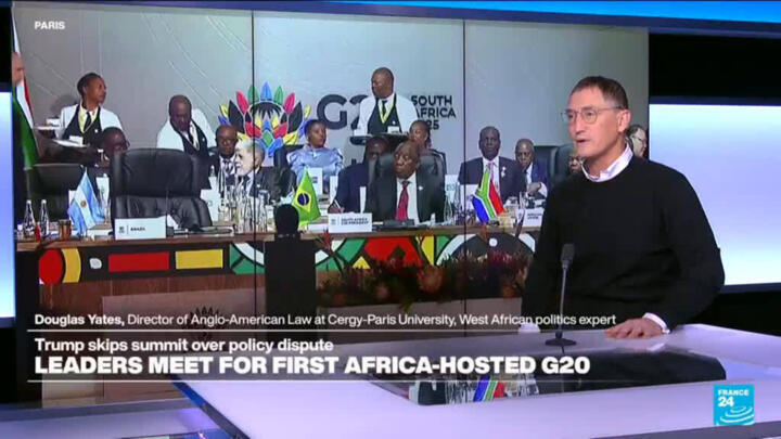 Leaders meet for first Africa-hosted G20