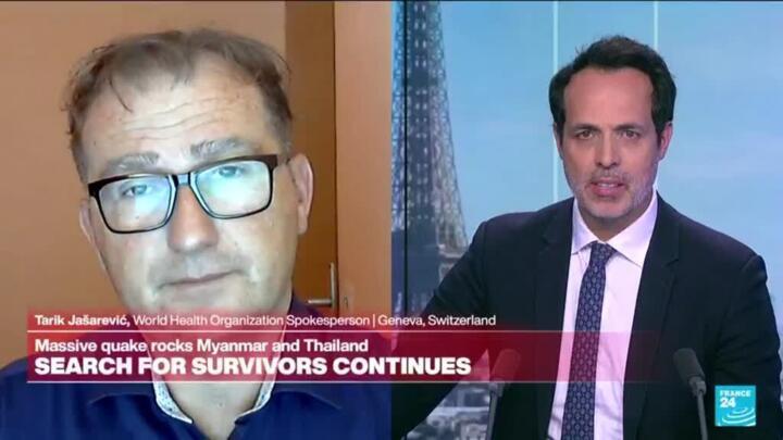 We need immediate medical care for earthquake survivors in Myanmar, says WHO spokesperson