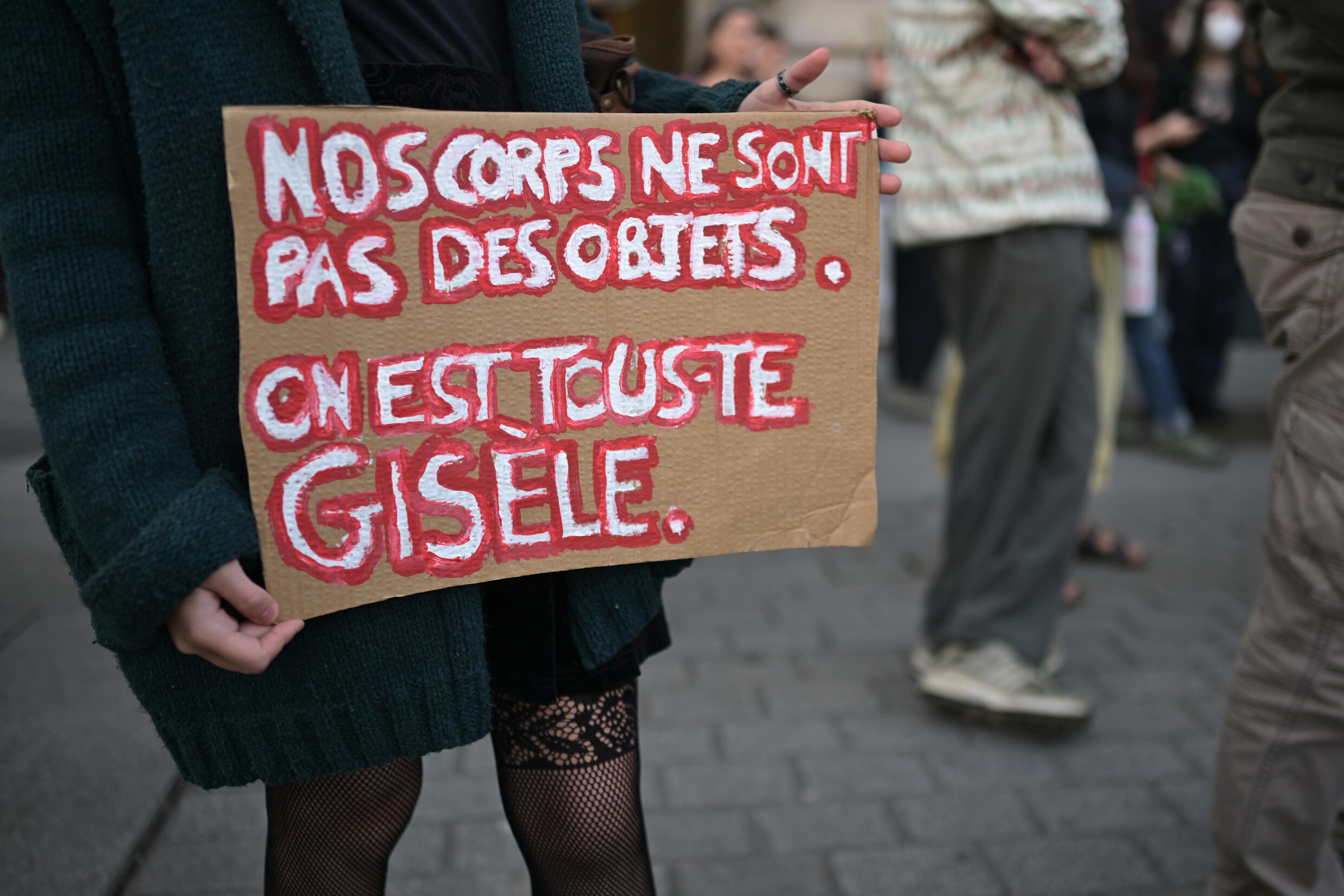 Manifestation de soutien à Gisèle Pelicot, le 14 septembre 2024 à Rennes