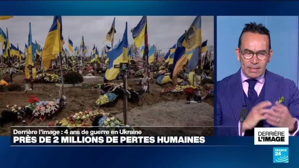 Derrière l'image : quatre ans de guerre en Ukraine, près de 2 millions de pertes humaines