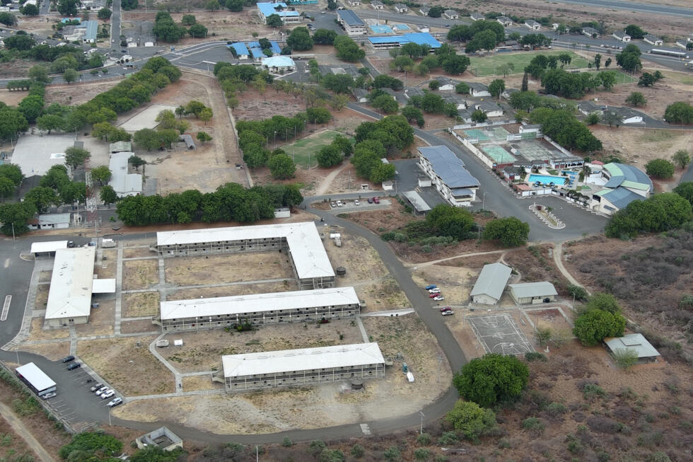 Las instalaciones que albergaron el puesto de operaciones avanzadas estadounidense (FOL) en la Base Aérea Eloy Alfaro, en Manta, Ecuador, en una imagen del 8 de noviembre de 2025